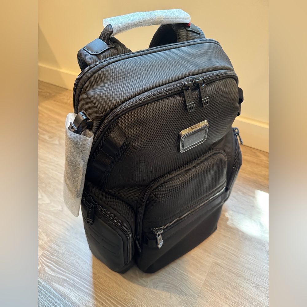 Tumi Alpha Bravo Navigation Backpack, Black - Picture 14 of 14